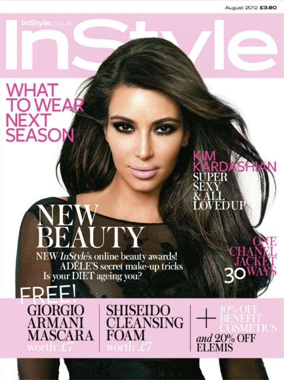 Miss Kardashian In Instyle Magazine